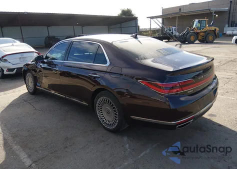 2020 Genesis G90 3.3T Premium Rwd z USA, uszkodzony, nr VIN KMTF34PA4LU081199